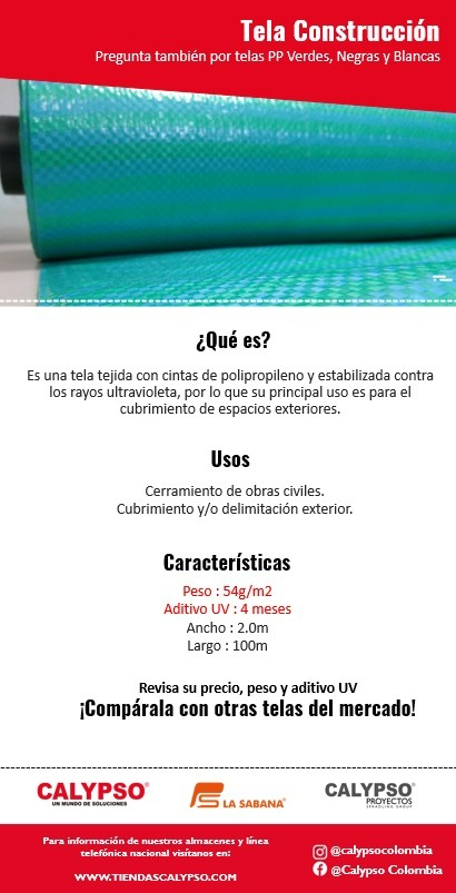 32. Tela Construcción